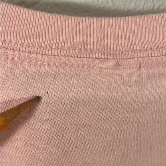 Tultex Pink Cat Graphic Tee women’s size large all cotton - Picture 6 of 9